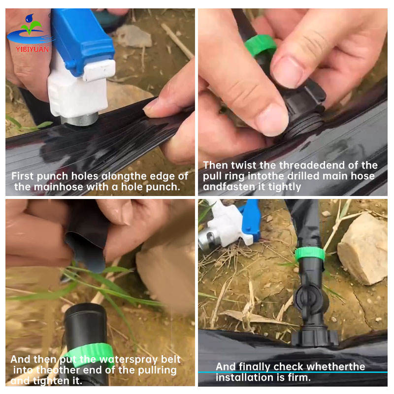 32mm PE Hose Micro Spray Tube Laser Irrigation Tape