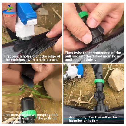 32mm PE Hose Micro Spray Tube Laser Irrigation Tape